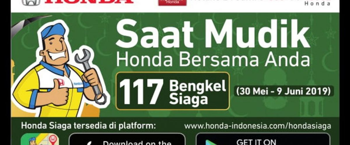 bengkel-honda-siaga-mudik-2019