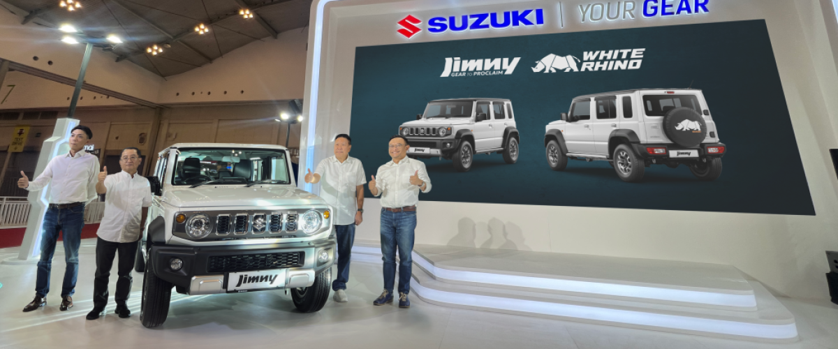 Manajemen Suzuki Indonesia di Peluncuran Jimny 5-door White Rhino Edition