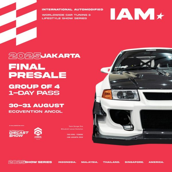 IAMJKT25: FINAL PRESALE - GROUP OF 4 - 1 Day Pass