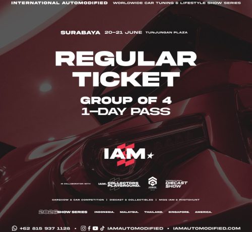 IAMSBY26: REGULAR - GROUP OF 4 - 1 Day Pass