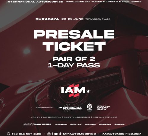 IAMSBY26: PRESALE - PAIR OF 2 - 1 Day Pass