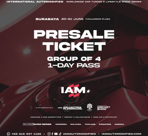 IAMSBY26: PRESALE - GROUP OF 4 - 1 Day Pass