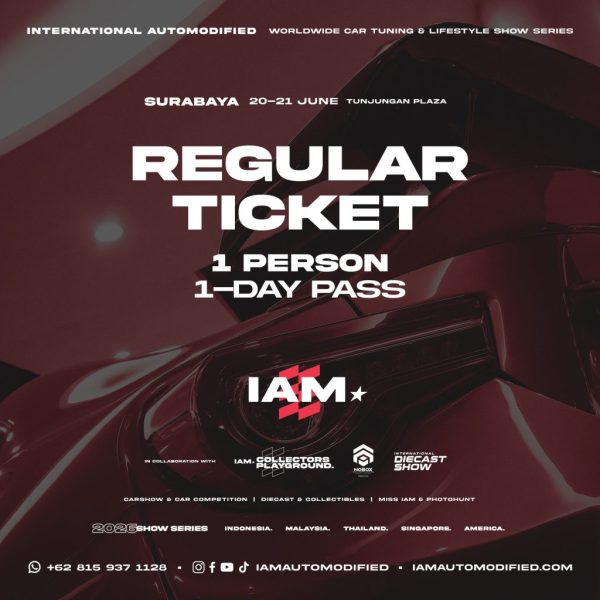 IAMSBY26: REGULAR - SINGLE - 1-Day Pass