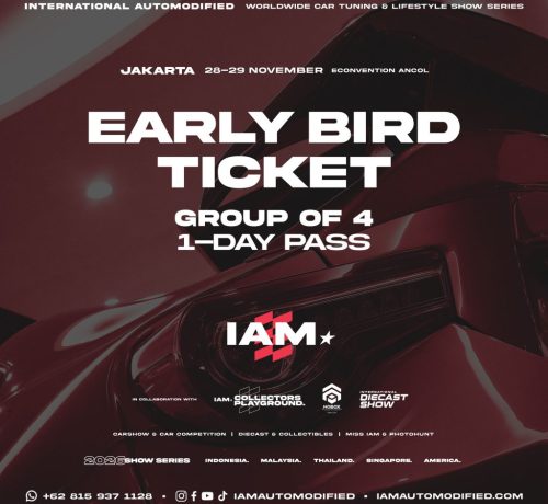 IAMJKT26: EARLY BIRD - GROUP OF 4 - 1 Day Pass