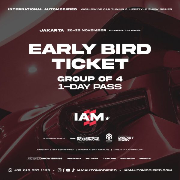 IAMJKT26: EARLY BIRD - GROUP OF 4 - 1 Day Pass